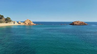 Tossa de Mar, Girona 'nın değerli hava manzarası