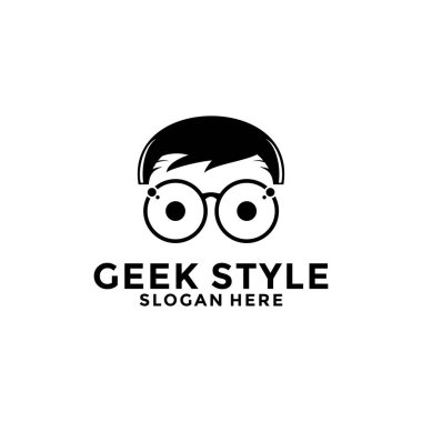 İnek logosu tasarım vektör şablonu, inek logo simgesi