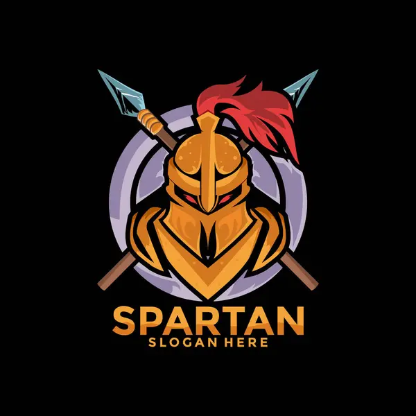 Sparta logo vektörü, Sparta logo vektör çizim şablonu