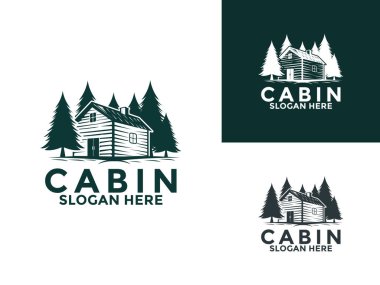 Kulübe Ahşap Logo, Kulübe Logosu, Kulübe Logosu, Kulübe Evi, Yurt, Villa, Çiftlik, Ahır, Ev Bakımı,