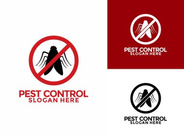 pest control logo tasarım vektörü, böcek ilacı logo simgesi, dezenfeksiyon servisi ve böcek kontrol logosu tasarım şablonu