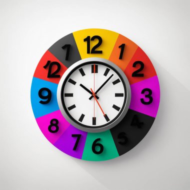 Black Friday sale icon, black friday sticker, black friday clock 