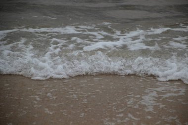 Güzel deniz kıyısı, doğa arka planı