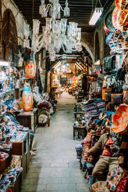 Kahire 'deki Khan el-Khalili sokağı.
