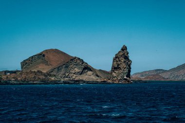 Galapagos 'taki Bartolome Adası' nda zirve rock manzarası