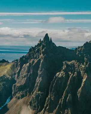 Vatnajokull Ulusal Parkı, İzlanda 'da görkemli manzara