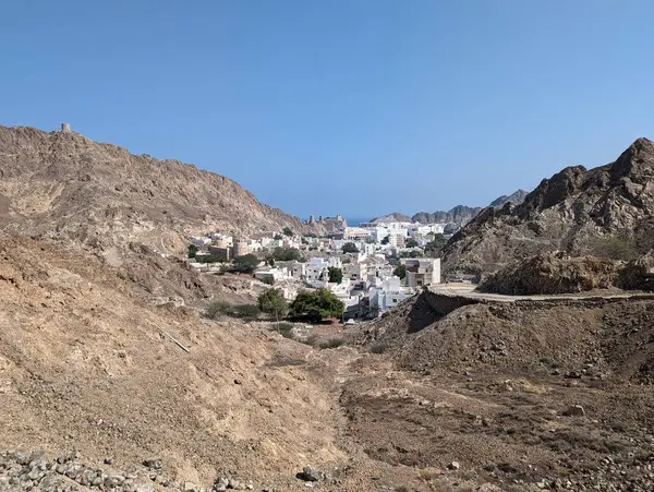 Muscat Umman Tepeden Eski Şehir