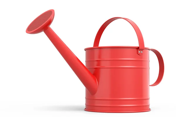 Watering Can Isolated White Background Render Concept Gardening Equipment Tools — Foto de Stock