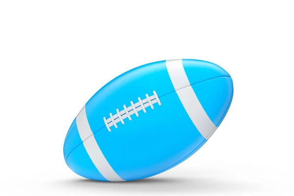 아메리칸 풋볼볼은 배경에 고립되어 경기용 스포츠 액세서리 — 스톡 사진