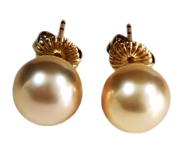 Ekstra büyük altın küpeler. Büyük 14 bin altın ayarı var.