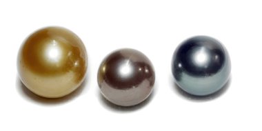 Çeşitli Renkler ve Boyutlarda Gösterişli İnciler