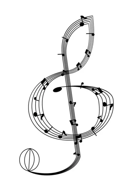  Keman anahtarı. Müziği. Sayfa müziği. Sanat eserleri. Görüntü