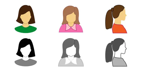 - Kadın. İkonlar. Görüntü