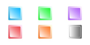 Web tasarımı. Düğmeler. Görüntü.