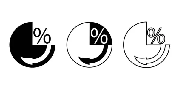 Yüzde, ok. Faiz. İlgi seviyesi. Görüntü