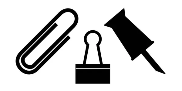 Ataç, kırtasiye, ofis. Bağlayıcı. Düğme çivisi. Görüntü.