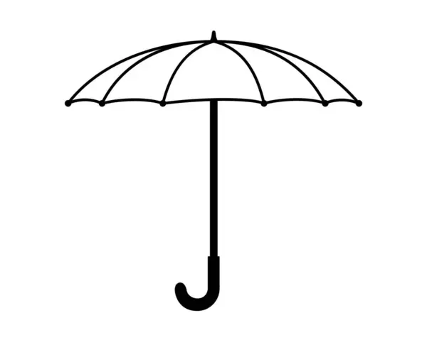 stock vector Umbrella. Parasol. From the rain. Illustration.