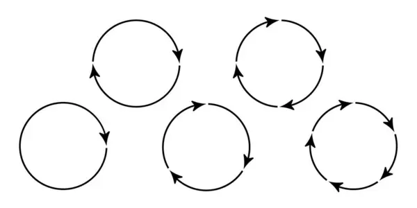 Daire şeklinde ok at. İlerleme var. İmleç. Görüntü.