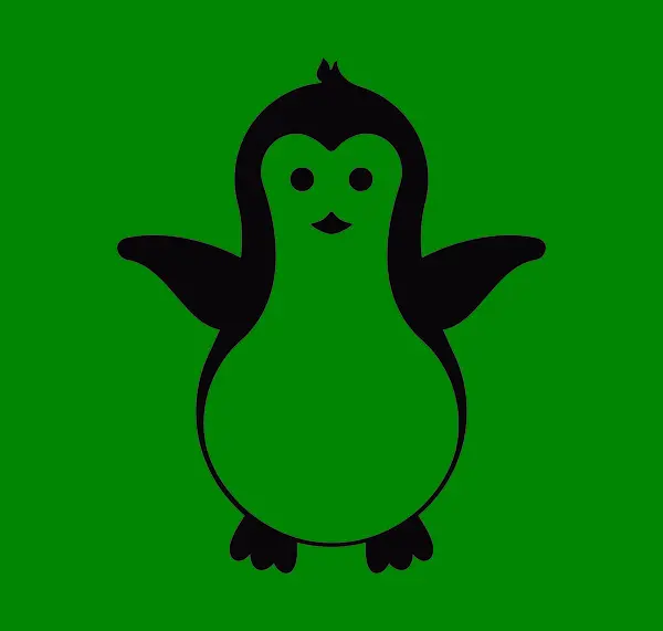 Penguen. Hayvanlar. Hayvanlar. Kuzey Kutbu. Görüntü