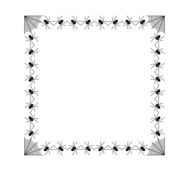 Cadılar Bayramı çerçevesi. Yarasa. Cadı! Görüntü