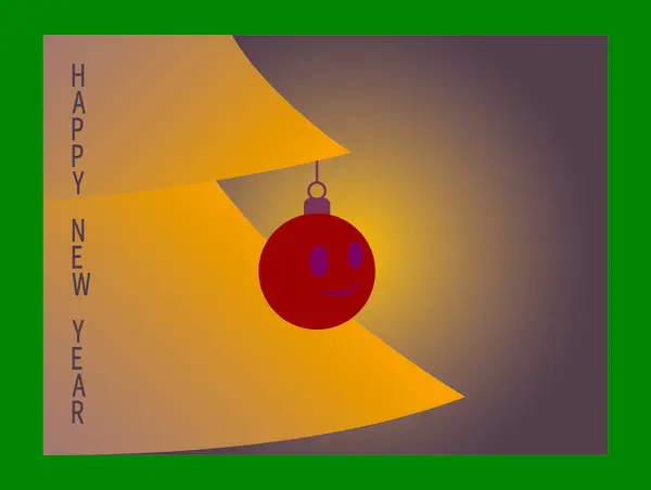 Noel ağacı. Yeni yılın kutlu olsun. Mutlu noeller. Pankart. Broşür. Vektör. Görüntü