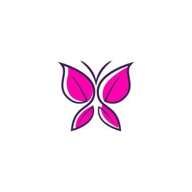 güzellik vektörü logo tasarımı şablon simgesi