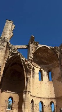 İsrail 'in başkentindeki antik kilisenin kalıntıları.