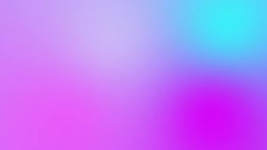 Yumuşak animasyon gradyan karışımı mavi, mor ve pembe renkler düzgün bir döngü içinde, rüya gibi görseller ve tasarım örtüleri için mükemmel..