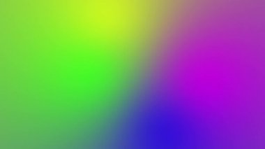 Yeşil, mavi ve eflatun tonlarını kusursuz döngü içinde birleştiren canlı animasyon gradyanı, dinamik dijital içerik için ideal.