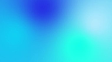 Mavi ve Cyan Gradyan Soyut Arkaplan Döngüsü. Yüksek kalite 4k görüntü