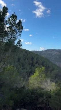 Kayalık sahil manzarası