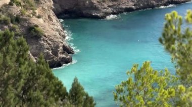 akdeniz kıyıları görünümü