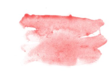 Soyut kırmızı suluboya boya dokusu