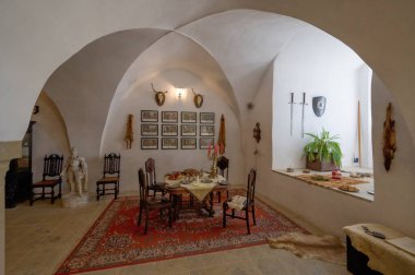 Svojanov Kalesi 'nin iç manzarası