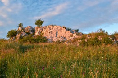 Mikulov yakınlarında Koi skla görünümü