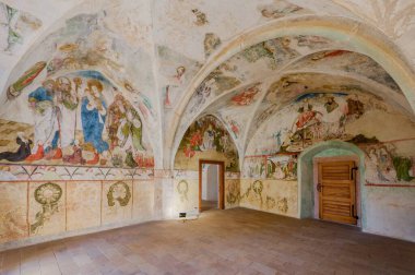 Zirovnice 'deki şatonun iç manzarası