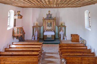 Humpolec 'teki Hoşgörü Kilisesi, iç görünüş