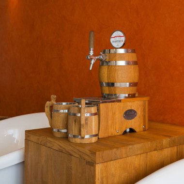 Sağlık merkezinin içinin görüntüsü.