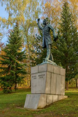 K. H. Borovsky anıtlarının ve gelecekte Havlickuv Brod 'daki savaş kurbanlarının manzarası.
