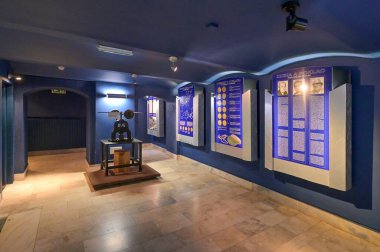 Kosice 'deki Doğu Slovakya Müzesi' nin iç manzarası