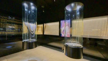 Kosice 'deki Doğu Slovakya Müzesi' nin iç manzarası