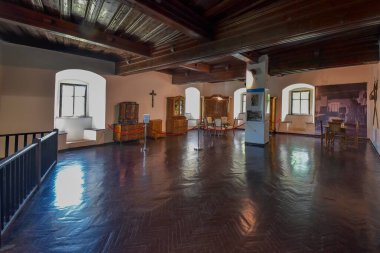 Seeberg Şatosu 'nun içindeki serginin görüntüsü