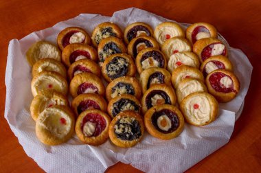 Tahtadaki çeşitli çerezler