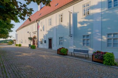 Znojmo 'daki Moravya Müzesi' nin manzarası