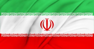 İran Bayrağı Havada Dalgalanıyor