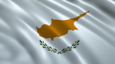 Kıbrıs Bayrağı Dalgalanıyor Canlandırması