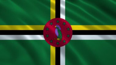 Dominica Bayrak Sallama Canlandırması