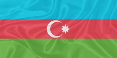 Azerbaycan Bayrak Dalgalanması