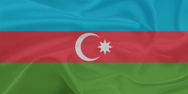 Azerbaycan Bayrak Dalgalanması