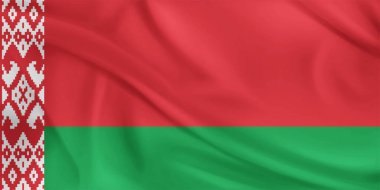 Beyaz Rusya Bayrak Dalgalanması